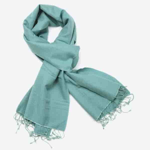 Hand-Knitted Wool Scarf - Imagen 2